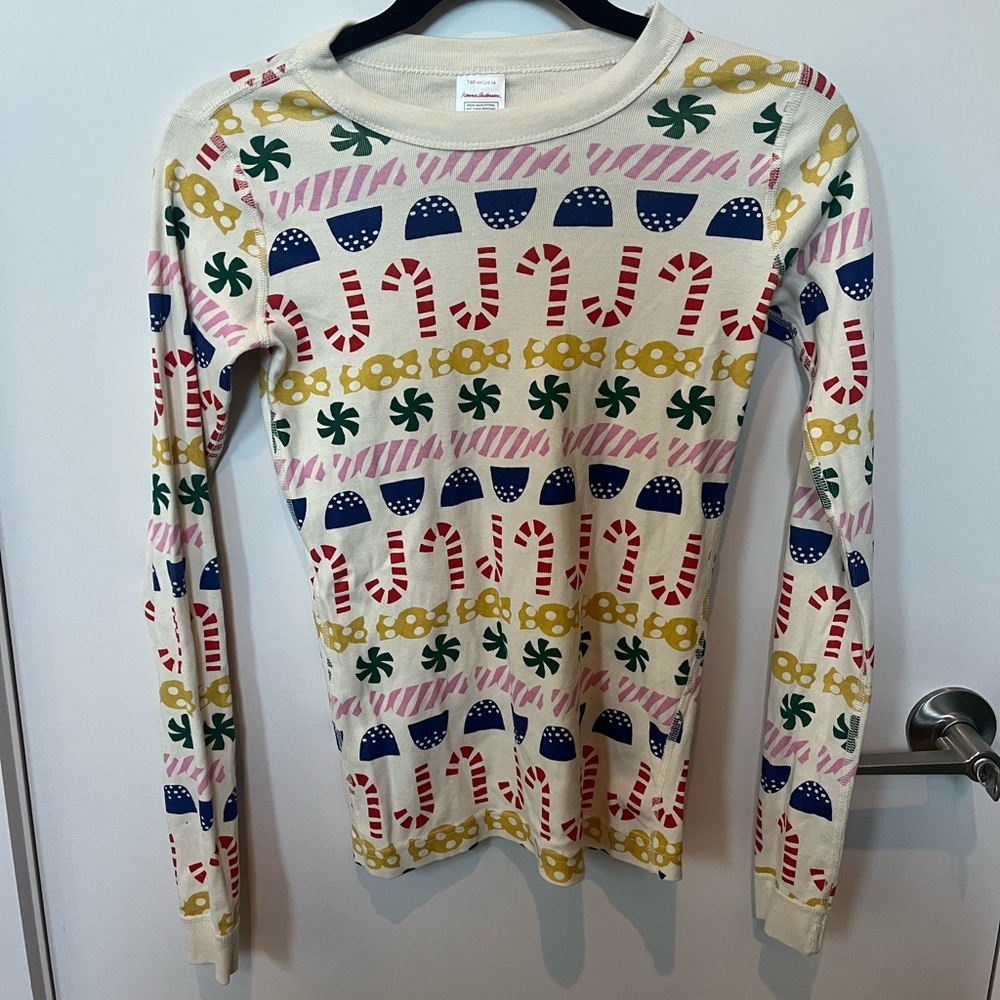 Hanna Andersson Kids Pajama Set - Sweets.  Size 14
